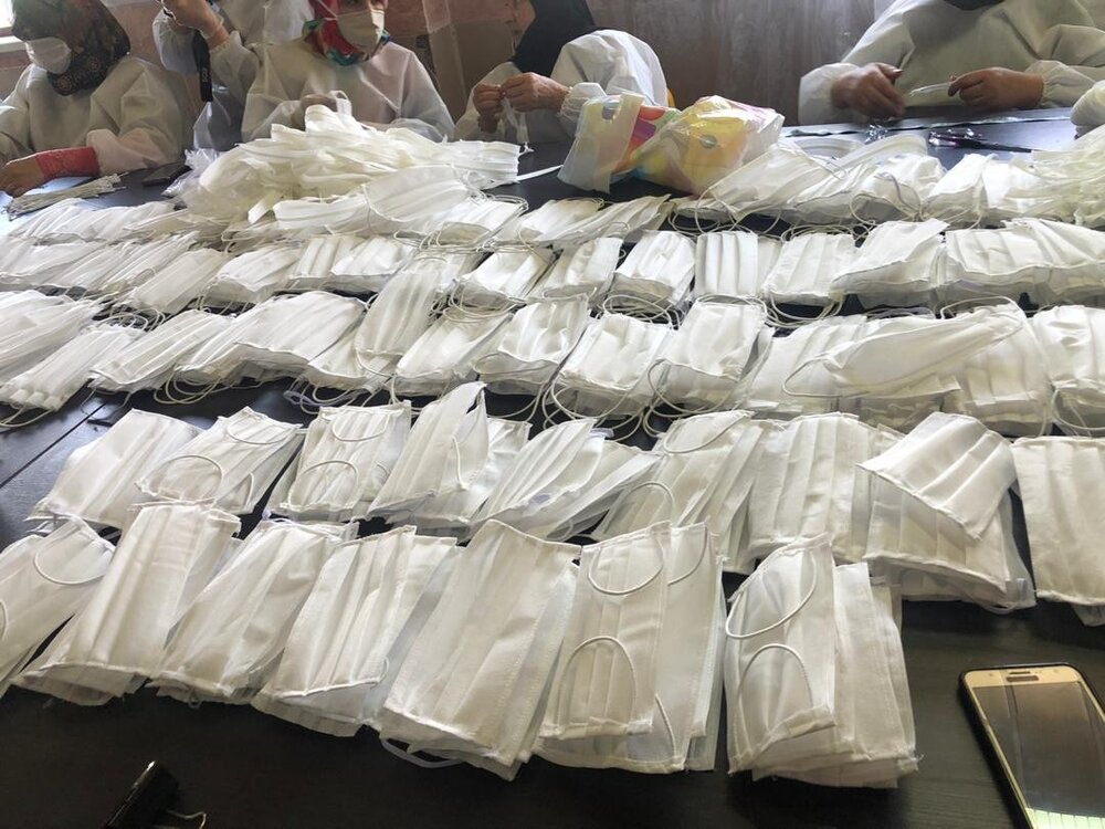 توزیع ۸۰ هزار ماسک در مناطق محروم خوزستان/ فعالیت ۳۰۰ گروه جهادی