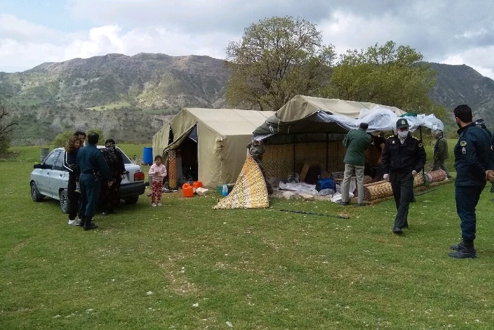 جمع آوری ۱۰۰ تخته چادر مسافرتی در ایلام