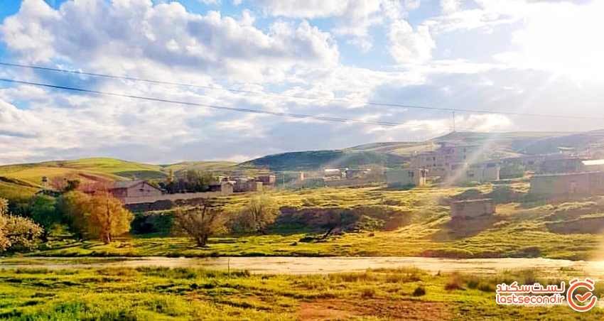 روستای دوزخدره، روستای در میان رشته‌ کوه زاگرس