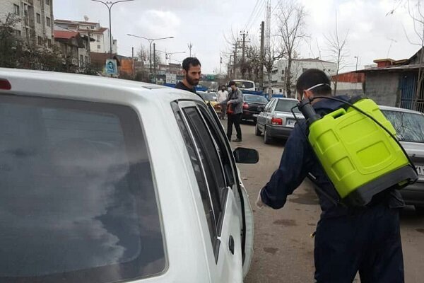 فعالیت گروه های جهادی لنگرود در مبارزه با کرونا
