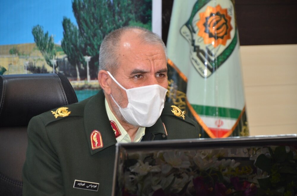 قاطعیت پلیس در اجرای طرح کاهش زنجیره انتقال بیماری کرونا