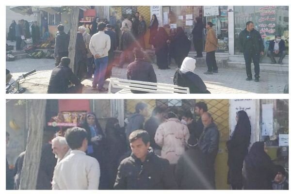 ازدحام در صفهای ثبتنام سیمکارت/ کرونا در کمین است ازدحام در صفهای ثبتنام سیمکارت/ کرونا در کمین است