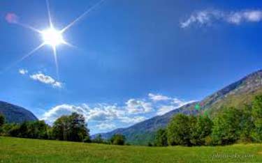 افزایش دمای هوای در گلستان/ تداوم بارش های پراکنده از پنجشنبه