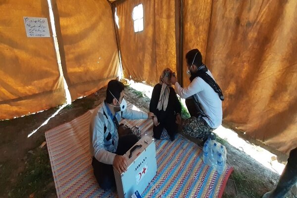امداد رسانی پزشکان جهادگر در روستای بهانگر داورزن امداد رسانی پزشکان جهادگر در روستای بهانگر داورزن