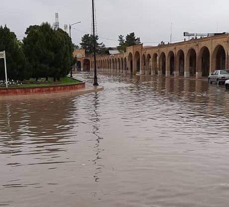 بافت تاریخی کرمان زیر آب + تصویر بافت تاریخی کرمان زیر آب + تصویر