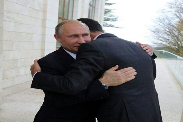 رئیس جمهور روسیه، بشار اسد را دوست دارد