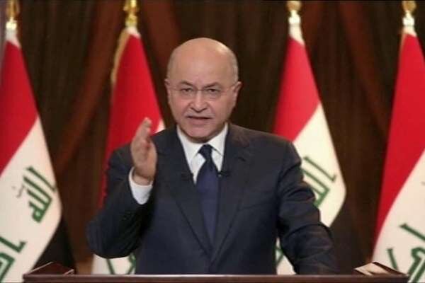 رئیس جمهور عراق خبر دیدارش با رئیس پنتاگون را تکذیب کرد رئیس جمهور عراق خبر دیدارش با رئیس پنتاگون را تکذیب کرد