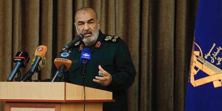 سردار سلامی: سپاه امروز فضایی شد /تمام جزای ماهواره نور، متکی به دانش بومی است /در هر عرصه‌ای ورود خواهیم کرد