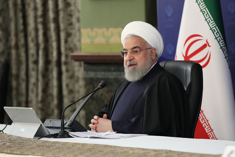 قدردانی روحانی از اقدامات بنیاد مستضعفین و ستاد اجرایی فرمان  امام (ره)