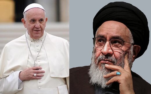 پاسخ پاپ فرانسیس به نامه آیتالله محققداماد درباره رفع تحریمهای آمریکا در دوران کرونا پاسخ پاپ فرانسیس به نامه آیتالله محققداماد درباره رفع تحریمهای آمریکا در دوران کرونا