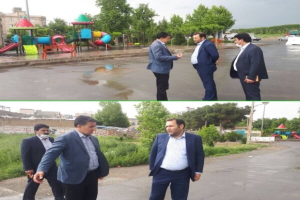 پروژه احداث بوستان در محله «خادم آباد» باغستان عملیاتی می‌شود