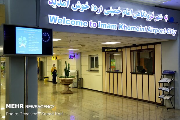 کاهش ۹۷ درصدی مسافران فرودگاه امام کاهش ۹۷ درصدی مسافران فرودگاه امام