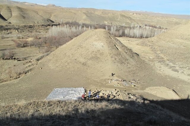 کشف محوطه تاریخی در سد مراش