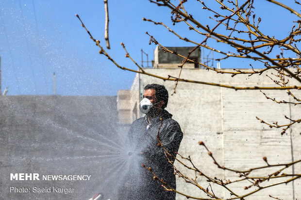 ۹۱۰۰ عملیات ضدعفونی در روستاهای گلستان انجام شد ۹۱۰۰ عملیات ضدعفونی در روستاهای گلستان انجام شد