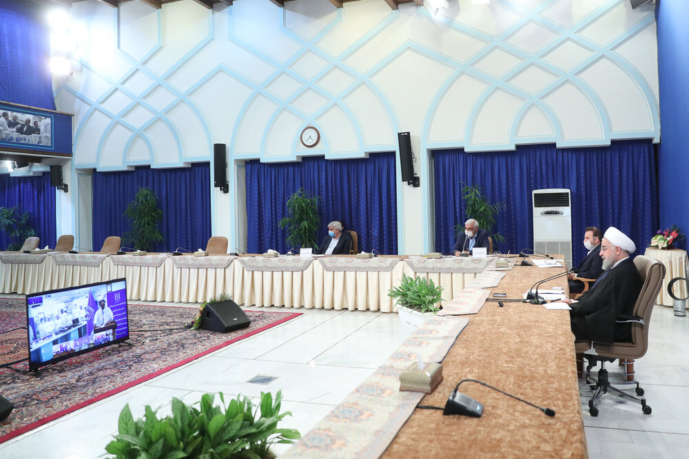 روحانی:درمبارزه با کرونا راهمیانه را انتخاب کردیم روحانی:درمبارزه با کرونا راهمیانه را انتخاب کردیم