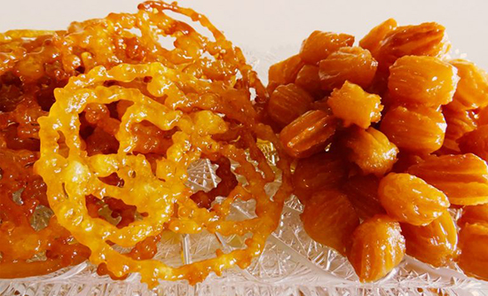 طرز تهیه مرحله به مرحله زولبیا بامیه قنادی در خانه + نکات مهم و ترکیب دقیق مواد