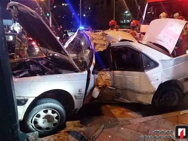 آتش‌نشانی , سازمان آتش‌نشانی تهران , اورژانس , حوادث جاده‌ای , 