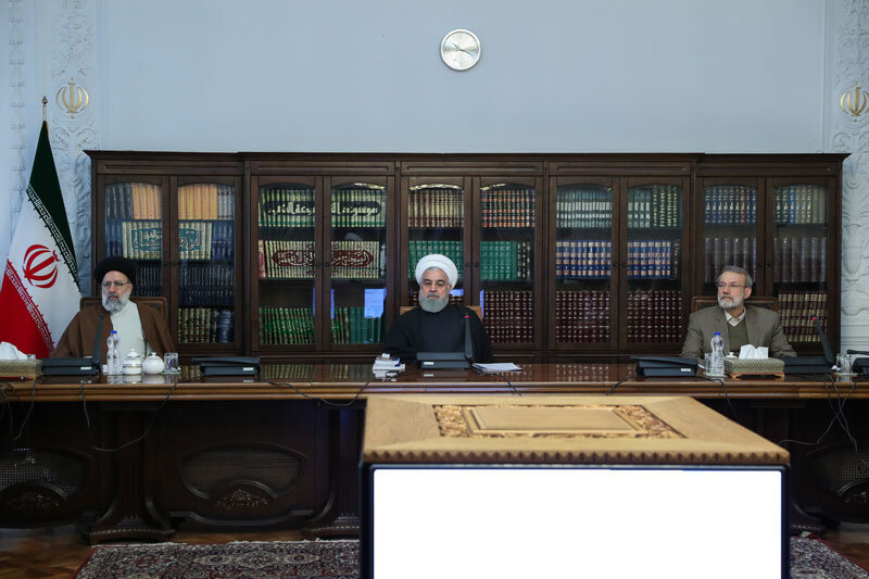 کمک ۳۹۰ میلیون تومانی لاریجانی، روحانی و رئیسی به ستاد دیه