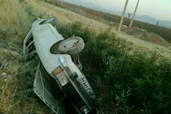 واژگونی یک خودرو در بومهن ۵ مصدوم بر جای گذاشت