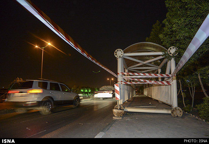 دستگیری سارقان پل‌های عابرپیاده در تهران