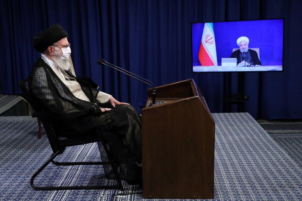روحانی به رهبر انقلاب: اقتصاد ایران در برابر کرونا تنها ۳ درصد آسیب دید روحانی به رهبر انقلاب: اقتصاد ایران در برابر کرونا تنها ۳ درصد آسیب دید