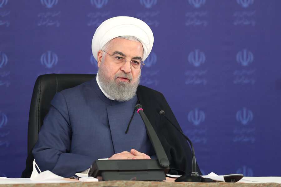 روحانی: رئیسی و قالیباف موافقت کنند طرح افتخارآمیز دولت اجرا می‌شود | ازکنکور که می‌گوییم آسمان به زمین می‌افتد | چراحماقت دشمن رانمی‌بینید؟