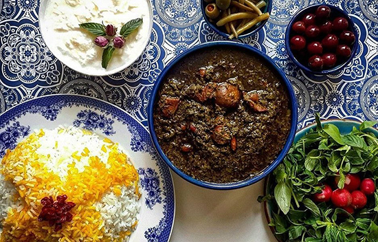قرمه سبزی نذری قرمه سبزی نذری