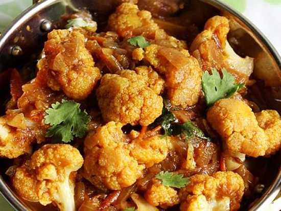 خوراک گل کلم