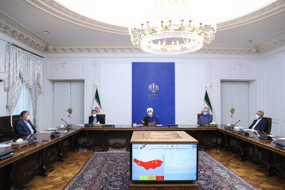 تمدید محدودیت ها تا پایان هفته آینده در شهرهای قرمز و نارنجی /تاکید رئیس جمهور بر شفافیت در واکسیناسیون