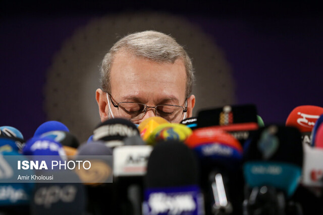 Larijani stepped back